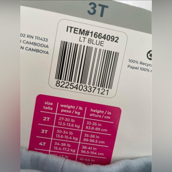 Toddler girl 3T Pekkle set of 4 short sleeve tops and 4 3T shorts. - Picture 7 of 7